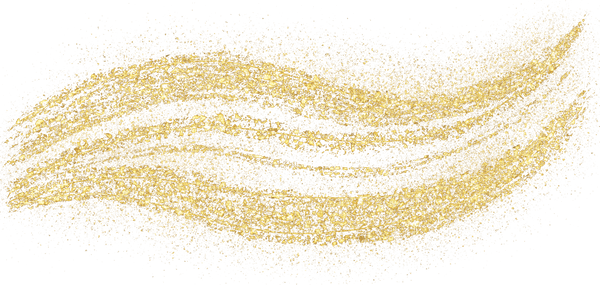gold glitter curve